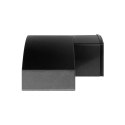 PILEA LED 9W, lampa ogrodowa, 700lm, IP54, 4000K, czarna