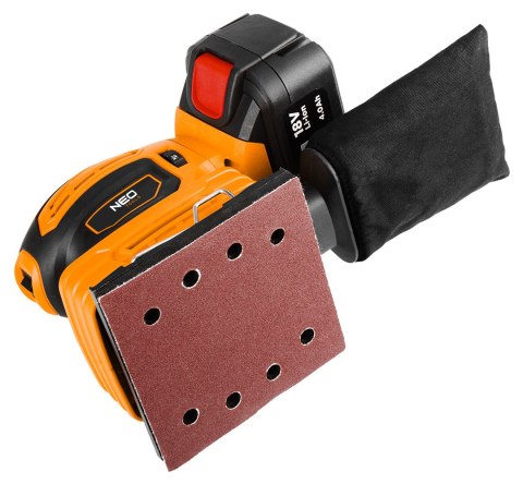 Szlifierka oscylacyjna Energy+ 18V, 3w1, bez akumulatora