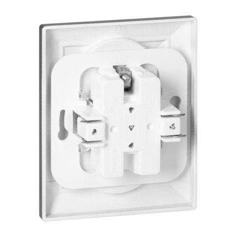 Gniazdo podwójne p/t 2x2P+Z Pearl, 16A, 250V, PT-6 P, antracyt