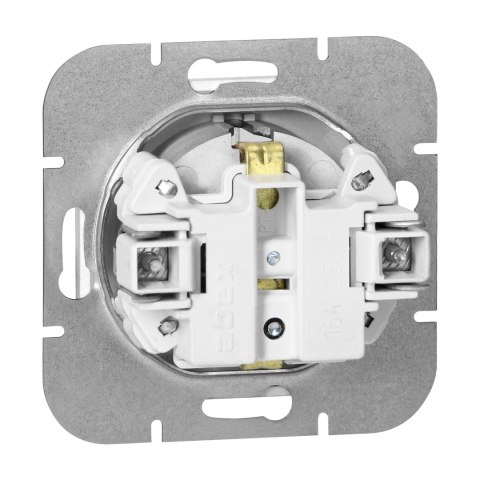 Gniazdo pojedyncze p/t 2P+Z Schuko Pearl, 16A, 250V, PT-17P, biały
