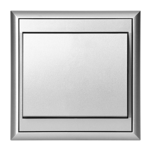 Łącznik p/t schodowy Luna, 10A, 250V, WP-5L, srebrny