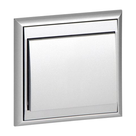 Łącznik p/t schodowy Luna, 10A, 250V, WP-5L, srebrny