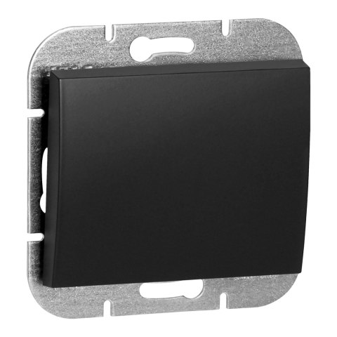 Łącznik p/t schodowy Onyx, 10A, 250V, WP-5O, czarny