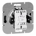 Łącznik p/t schodowy Onyx, 10A, 250V, WP-5O, czarny