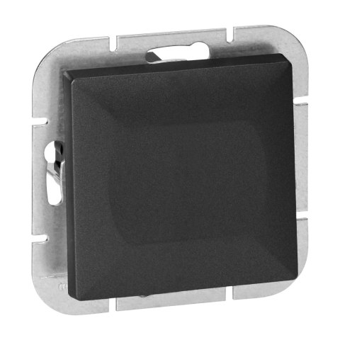 Łącznik p/t schodowy Pearl, 10A, 250V, WP-5P, czarny