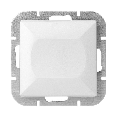 Przycisk dzwonek p/t Pearl, 10A, 250V, WP-6/7P, biały