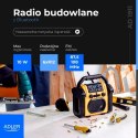 AD 1911 Radio budowlane z bluetooth - ipx 54