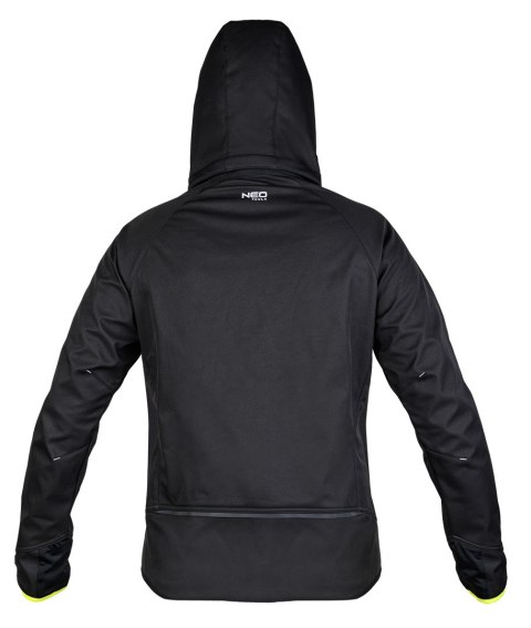 Kurtka Mix&Match Softshell, czarno-żółta, rozmiar L