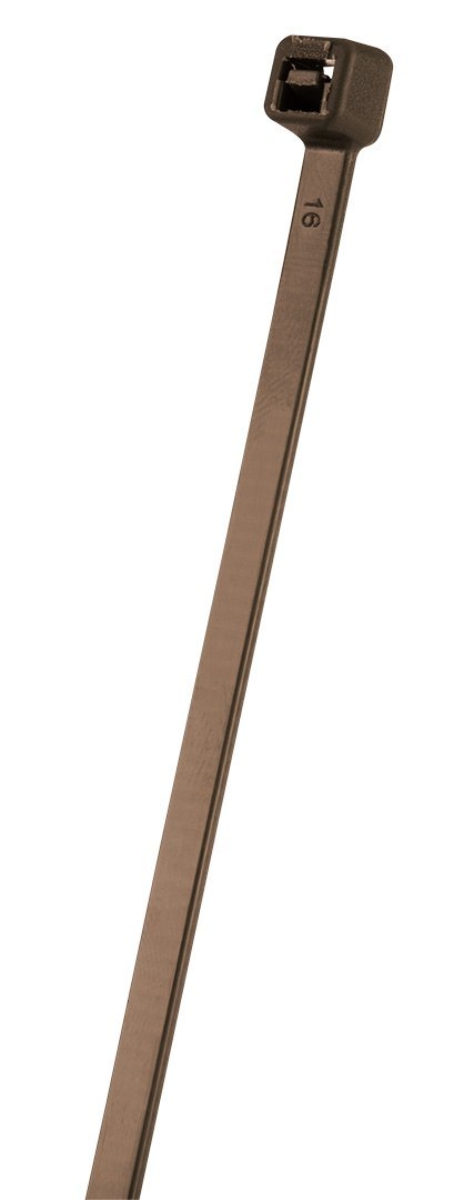 Opaski zaciskowe ogrodowe 3.6 x 200 mm, 50 szt., brązowe