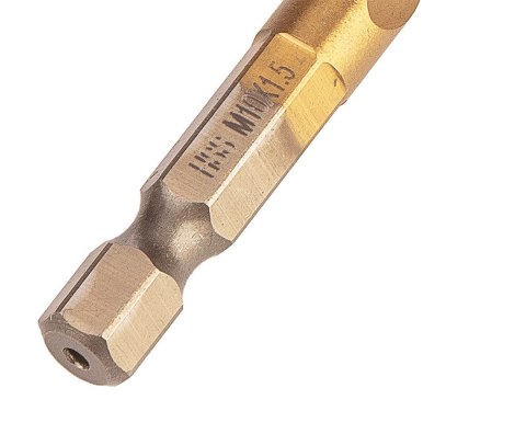 Wiertło gwintujące HSS TiN, M10 x 1.5 mm, Hex