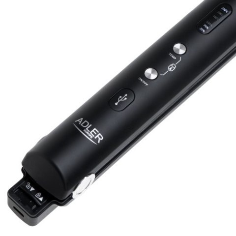 AD 2327 black Prostownica bezprzewodowa podróżna ? usb