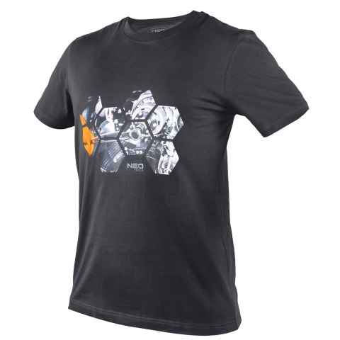 T-shirt z nadrukiem, warsztat, rozmiar L
