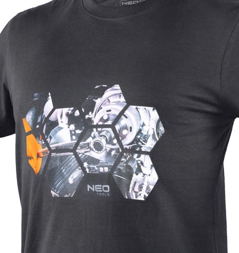 T-shirt z nadrukiem, warsztat, rozmiar XXL