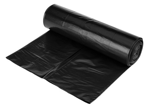 Worki na odpady budowlane 240 L, czarne, 10 sztuk, 45 mic