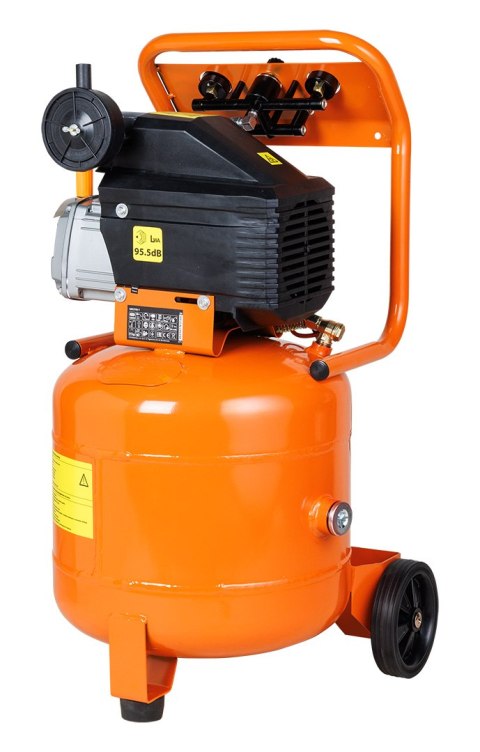 Kompresor olejowy pionowy 40 l, 230V