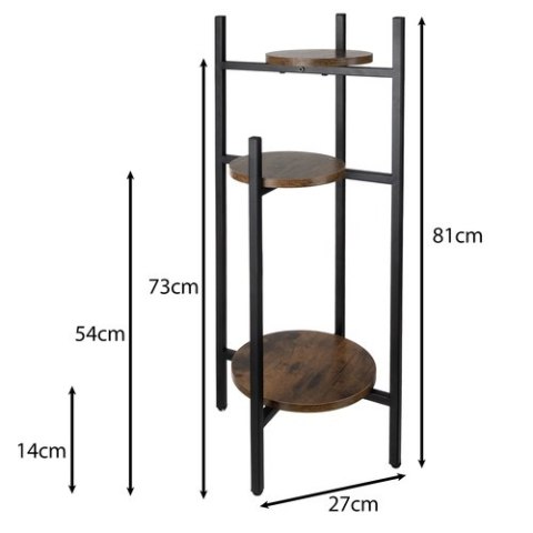 Kwietnik stojący 80cm Ruhhy 25627