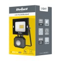 Reflektor LED naświetlacz Rebel 10W z sensorem zmierzchu i ruchu, 6500K, 230V