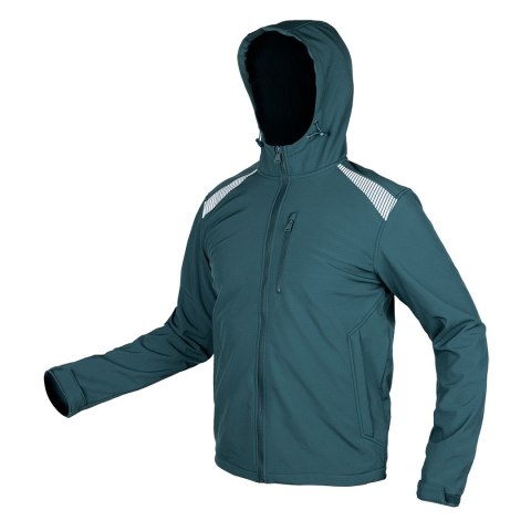 Kurtka Mix&Match, 4-way stretch, zielona, rozmiar L