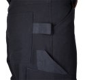 Spodnie robocze Mix&Match, 4 way stretch, czarno-pomarańczowe, rozmiar M