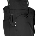 Spodnie robocze Mix&Match, 4 way stretch, z kaburami, Cordura, czarne, rozmiar L