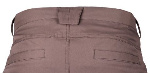 Spodnie robocze Mix&Match, stretch, brązowe, rozmiar XL