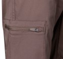 Spodnie robocze Mix&Match, stretch, brązowe, rozmiar XL