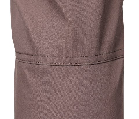 Spodnie robocze Mix&Match, stretch, brązowe, rozmiar XL