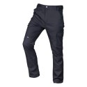 Spodnie robocze Mix&Match, stretch, czarne, rozmiar XL
