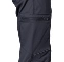 Spodnie robocze Mix&Match, stretch, czarne, rozmiar XXL