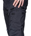Spodnie robocze Mix&Match, stretch, czarne, rozmiar XXXL