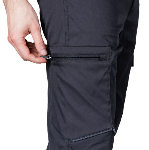 Spodnie robocze Mix&Match, stretch, czarne, rozmiar XS