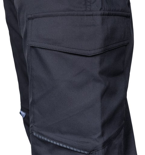 Spodnie robocze Mix&Match, stretch, czarne, rozmiar XS