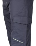Spodnie robocze Mix&Match, stretch, szare, rozmiar XS