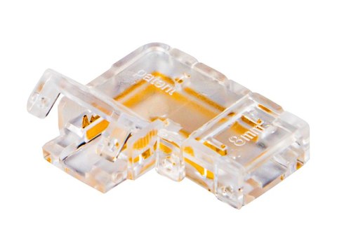 70-724# Konektor do taśm led typu "l" 8mm 2pin cob