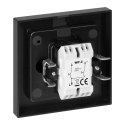 Łącznik p/t świecznikowy Malta, 10A, 250V, WP-2M, czarny mat