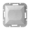 Łącznik p/t schodowy Pearl, 10A, 250V, WP-5P, srebrny