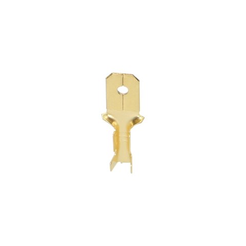 Wsuwka nieizolowana, przekrój maksymalny 2,5mm?, szerokość 6,3mm, 100 szt.