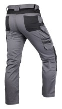 Spodnie robocze Mix&Match, szaro-czarne, rozmiar M