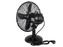 44-658# Wentylator stołowy 30cm czarny metalowy