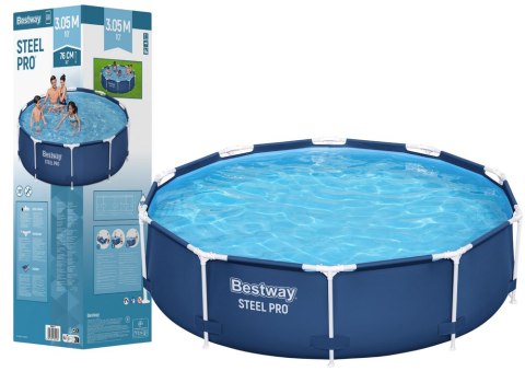 Basen Ogrodowy Stelażowy 305 x 76 cm Bestway 56677