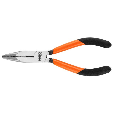 Szczypce wydłużone wygięte 160 mm