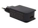 76-032# Ładowarka sieciowa gniazdo usb 2a czarna