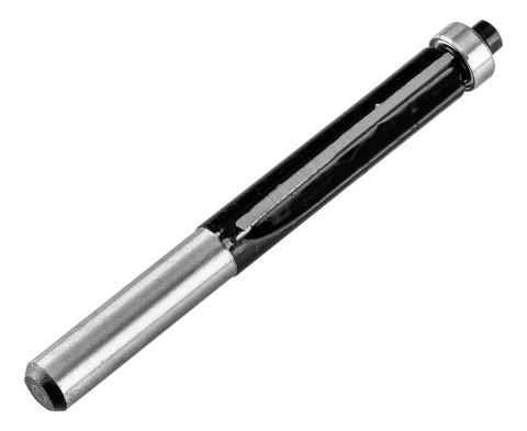 Frez do drewna prosty z łożyskiem, widiowy, 9.5 x 38 mm, trzpień 8 mm