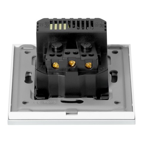 Gniazdo pojedyncze 2P+Z, USB-A + USB-C, PD, max. 20W, biały