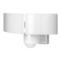 TOS DUO LED 2x20W podwójny naświetlacz ogrodowy z PIR, 2x1600lm, IP65, 4000K, PC, biały