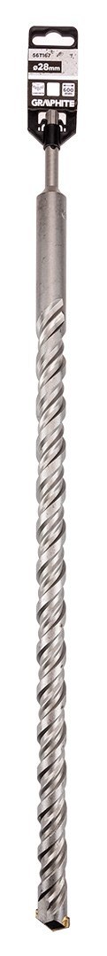 Wiertło do betonu SDS Plus z podwójną spiralą 28 x 600 mm