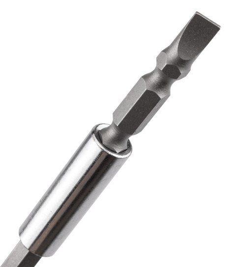 Zestaw bitów dwustronnych SL6, PH1x2, PH2x3, PZ1/2/3, z uchwytem magnetycznym 60 mm, 10 szt.
