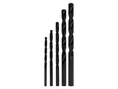 67-111# Zestaw wierteł hss 4-10 mm 5szt
