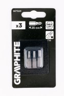 Bity Torx T15 x 25 mm, 3 szt.