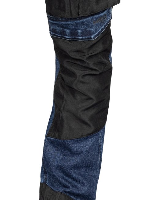 Spodnie robocze DENIM, wzmocnienia Oxford, granatowe, rozmiar M
